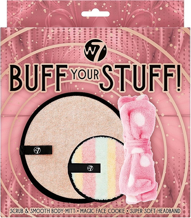 W7 Набор Buff Your Stuff! Gift Set (acc/3pcs) - фото N1