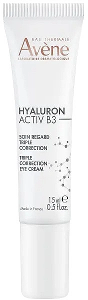 Avene Крем для шкіри навколо очей Hyaluron Activ B3 Triple Correction Eye Cream - фото N1