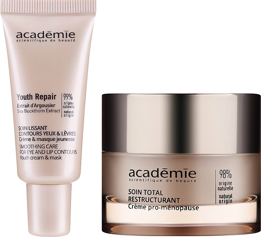 Academie Набор Académie Beauty Art-Abstract Anti-Age Set (f/cr/50ml + eye/cr/15ml) - фото N2