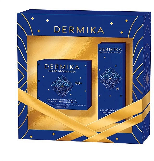 Dermika Набор Luxury Neocollagen 60+ (cr/50ml + eye/cr/15ml) - фото N1