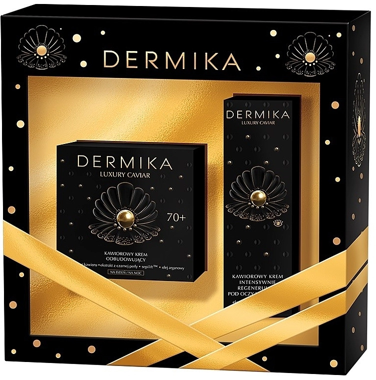 Dermika Набір Luxury Caviar 70+ (f/cr/50ml + eye/cr/15ml) - фото N1