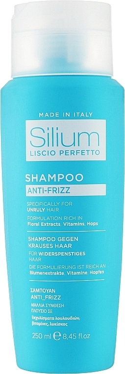 Silium Разглаживающий шампунь Anti-Frizz Shampoo Specifically For Unruly Hair - фото N1