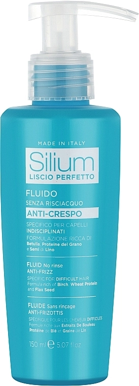 Silium Флюид для разглаживания и выпрямления волос Anti-Frizz Fluid Specifically For Unruly Hair - фото N1