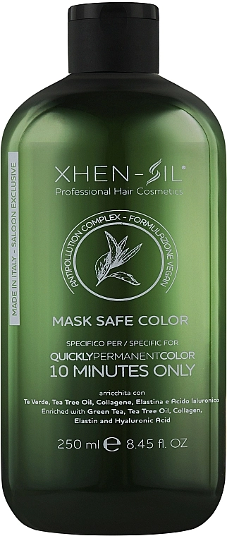 Silium Маска для збереження кольору волосся Xhen-Sil Mask Safe Color - фото N2