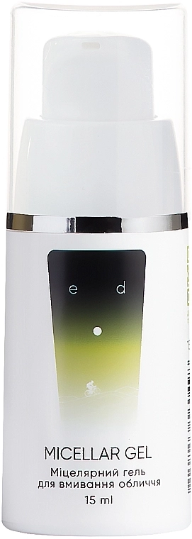 Ed Cosmetics Міцелярний гель для вмивання "Для всіх типів шкіри" Micellar Gel (міні) - фото N1