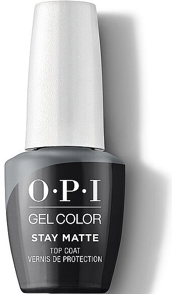 O.P.I Матовое топовое покрытие для ногтей. Gel Color Stay Matte Top Coat - фото N1