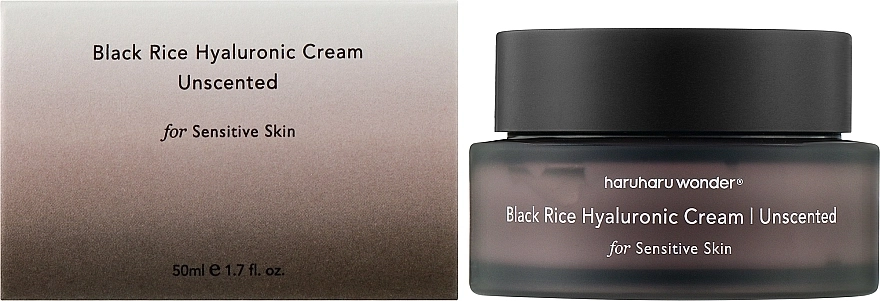 Haruharu Крем для обличчя Wonder Black Rice Hyaluronic Cream Unscented - фото N2