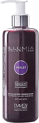 Emmebi Italia Тонувальна маска для волосся Illumia Color Mask Violet - фото N1