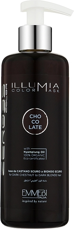 Emmebi Italia Тонувальна маска для волосся Illumia Color Mask Chocolate - фото N1