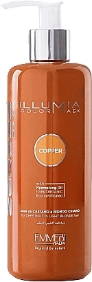Emmebi Italia Тонирующая маска для волос Illumia Color Mask Cooper - фото N1