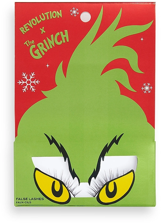 Makeup Revolution X The Grinch Please False Lashes Накладные ресницы - фото N2