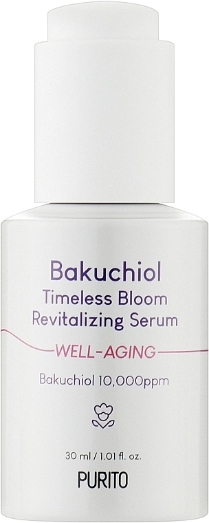 PURITO Сироватка для обличчя Bakuchiol Timeless Bloom Revitalizing Serum - фото N1