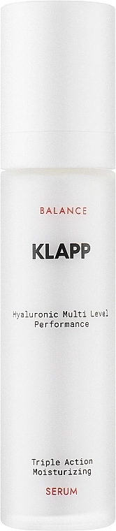 Klapp Зволожувальна сироватка потрійної дії Balance Triple Action Moisturizing Serum - фото N1