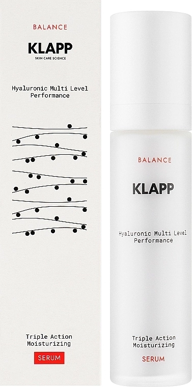 Klapp Зволожувальна сироватка потрійної дії Balance Triple Action Moisturizing Serum - фото N2