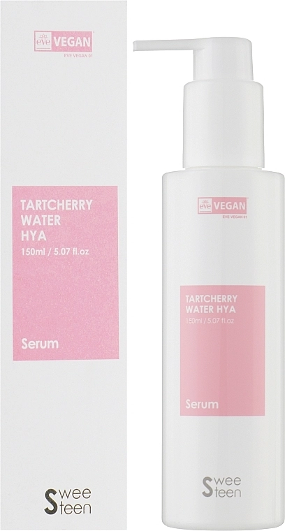 Sweeteen Сироватка для відновлення пружності і еластичності шкіри Tartcherry Water HYA Serum - фото N3