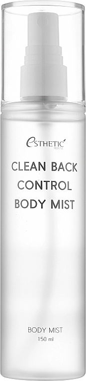 Міст для тіла з центелою і кислотами - Esthetic House Clean Back Control Body Mist, 150 мл - фото N1