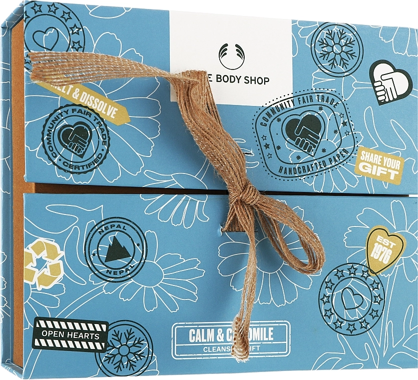 The Body Shop Набір, 5 продуктів Calm & Camomile Cleansing Gift Christmas Gift Set - фото N1