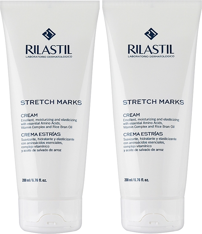 Rilastil Набір Stretch Marks Cream 1+1 (b/cr/2x200ml) - фото N2