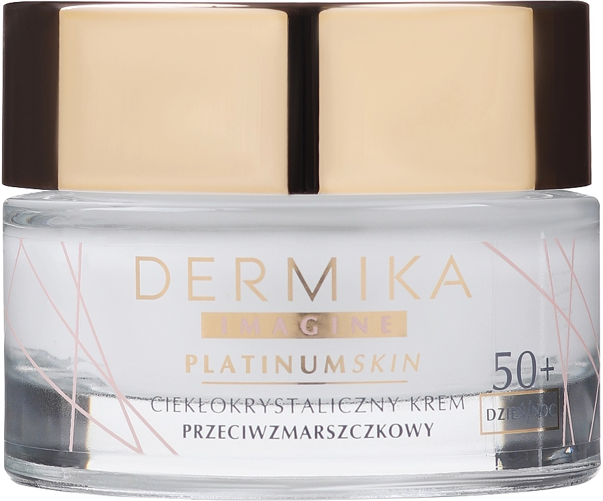 Dermika Жидкокристаллический крем против морщин Imagine Platinum Skin 50+ Face Cream - фото N1