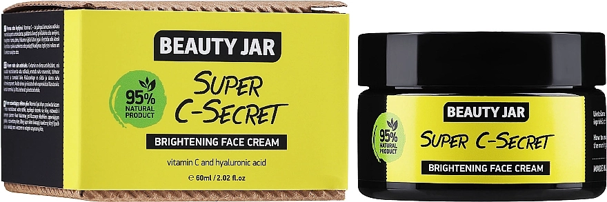 Beauty Jar Освітлювальний крем для обличчя Super C-Secret Brightening Face Cream - фото N1