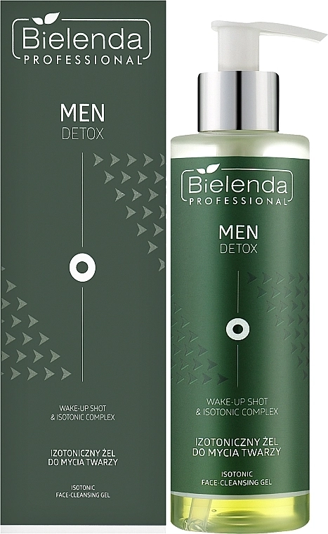 Bielenda Professional Гель для умывания лица Detox Men Gel - фото N2