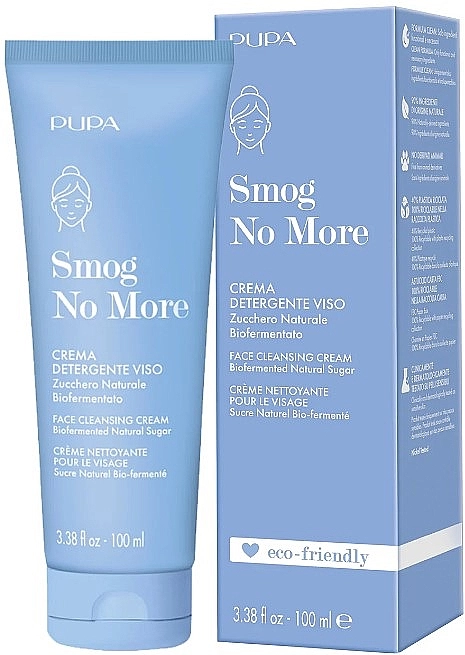 Pupa Очищувальний крем для обличчя Smog No More Face Cleansing Cream - фото N2