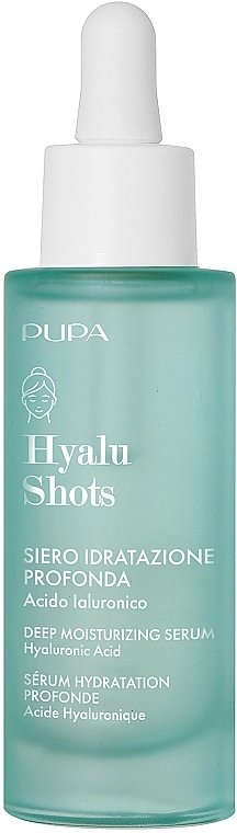 Pupa Увлажняющая сыворотка для лица с гиалуроновой кислотой Hyalu Shots Deep Hydration Serum - фото N1