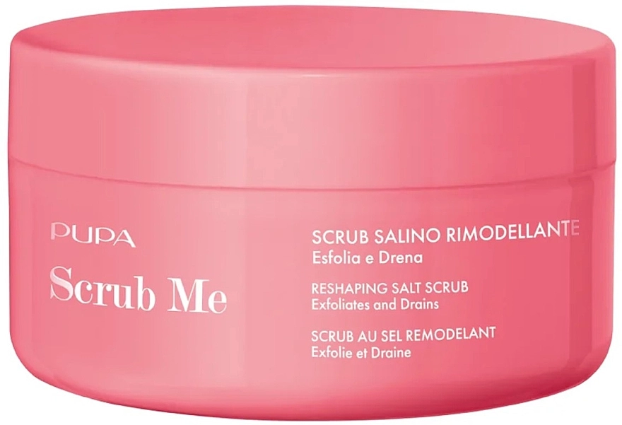 Pupa Ремоделювальний сольовий скраб для тіла Scrub Me Reshaping Salt Scrub - фото N1