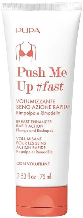 Pupa Крем для збільшення об'єму грудей Push Me Up Breast Enhancer Rapid Action - фото N1