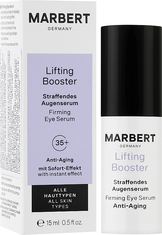 Marbert Укрепляющая сыворотка для кожи вокруг глаз Anti-Aging Lifting Booster Firming Eye Serum - фото N2