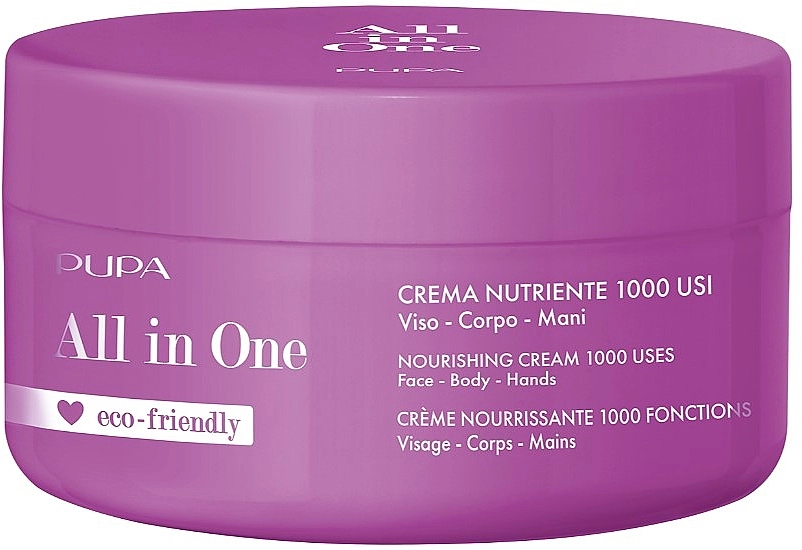 Pupa Питательный крем для лица, рук и тела, 1000 применений All in One Nourishing Cream - фото N1