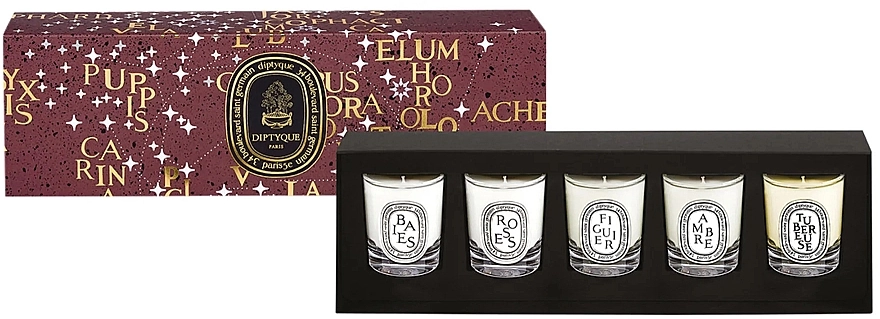 Diptyque Набір Mini Candle Set (candle/5x35g) - фото N1