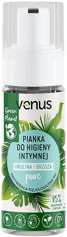 Venus Пенка для интимной гигиены Green Planet Pure - фото N1