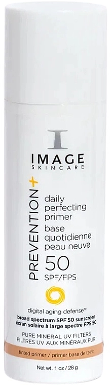Image Skincare Prevention+ Daily Perfecting Primer SPF 50 Тонирующий солнцезащитный праймер SPF 50 - фото N1