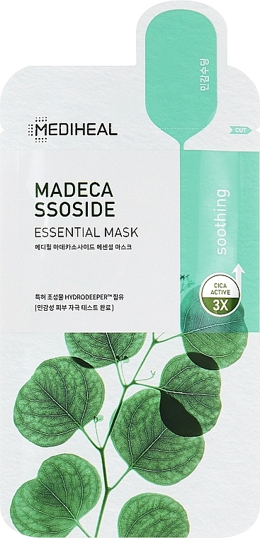 Mediheal Маска для укрепления водного барьера кожи Madecassoside Essential Mask - фото N1