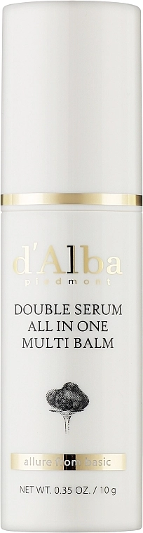 D'Alba Мультифункциональный антивозрастной стик Double Serum All In One Multi Balm - фото N1
