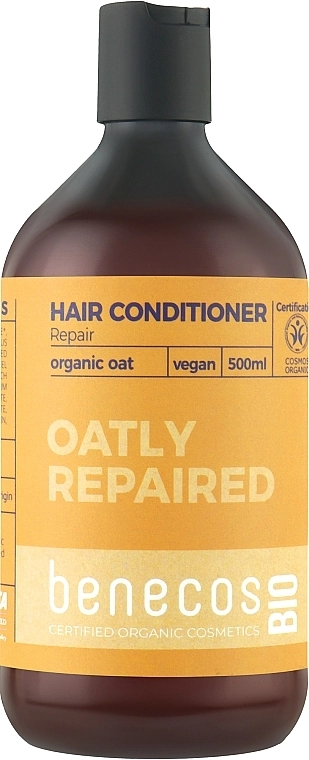 Benecos Кондиционер для волос Regenerating Organic Oats Conditioner - фото N1