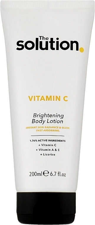 The Solution Лосьйон для тіла з вітаміном С Vitamin C Brightening Body Lotion - фото N1