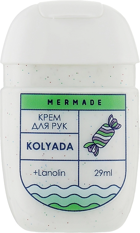 Mermade Крем для рук з ланоліном Kolyada Travel Size - фото N1