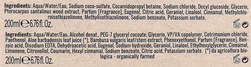 Phytorelax Laboratories Набір Men's Grooming (h/spr/200ml + f/gel/200ml) - фото N4