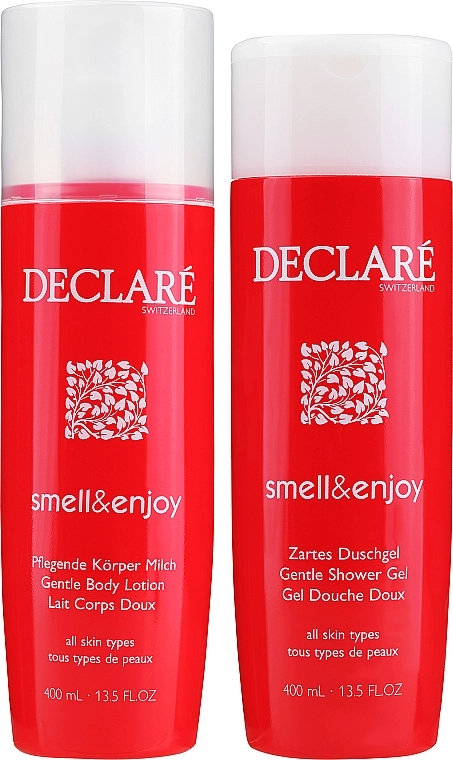 Declare Набор Smell and Enjoy (sh/gel/400ml + b/lot/400ml) - фото N1