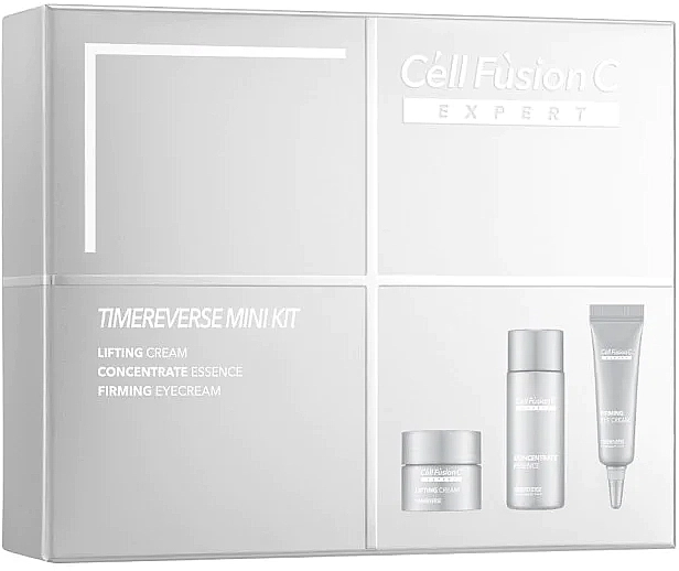 Cell Fusion C Дорожный набор Expert Timereverse Mini Kit (ser/20ml + cr/5ml + eye/cr/ml) - фото N1