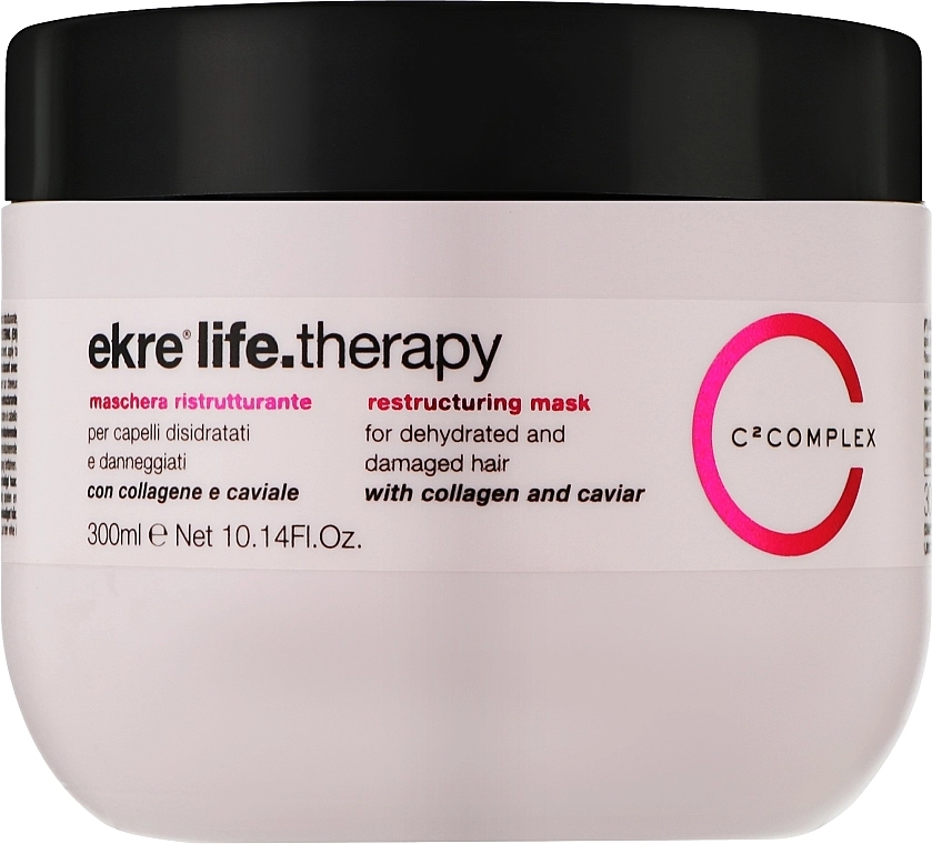 Ekre Маска для реконструкции поврежденных волос Life.Therapy Mask, 500ml - фото N1