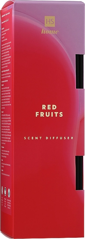 Аромадифузор "Червоні фрукти" - HiSkin Home Fragrance Red Fruits, 90 мл - фото N3