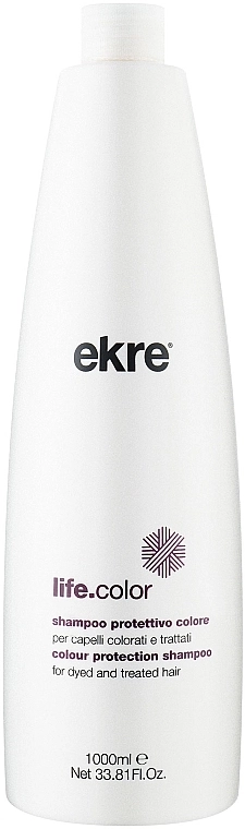 Ekre Шампунь для окрашенных волос Life.Color Colour Protective Shampoo, 1000ml - фото N2