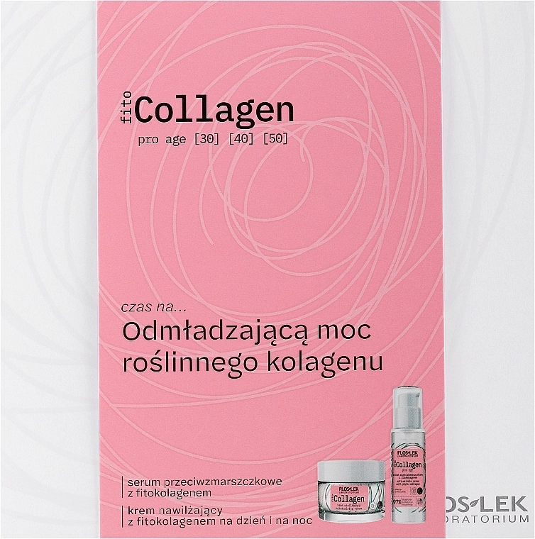 Floslek Набір Collagen Set (f/cr/50ml + ser/30ml) - фото N1
