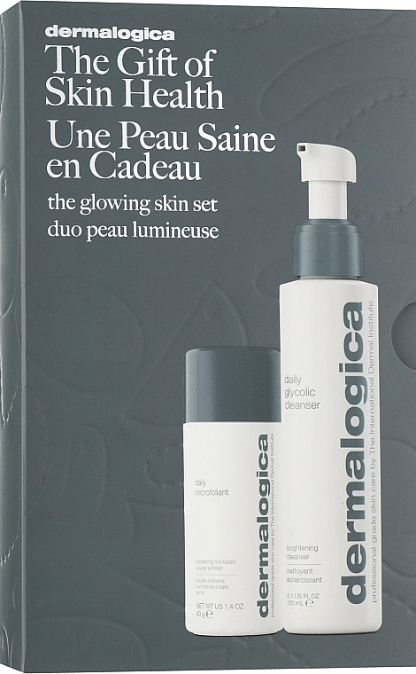 Dermalogica Набір The Glowing Skin Set (glyc/150ml + micro/40g) - фото N1