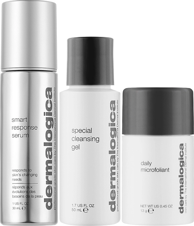 Dermalogica Набор The Personalized Skin Care Set (micro/13g + fac/gel/50ml + ser/30ml) - фото N2