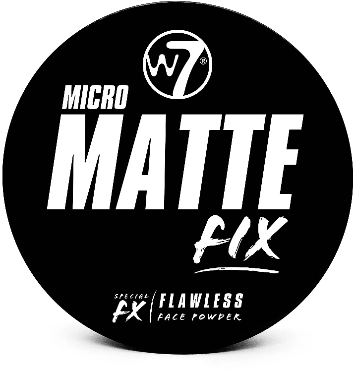 W7 Micro Matte Fix Compact Powder Пудра для обличчя - фото N1