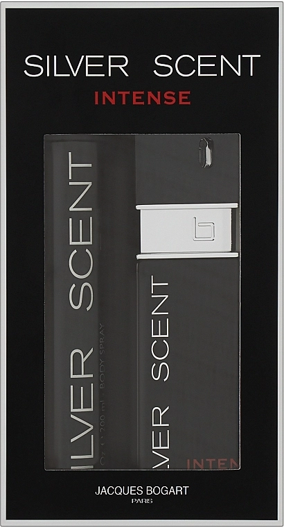Bogart Silver Scent Intense Набір (edt/100ml + deo/spray/200ml) - фото N1